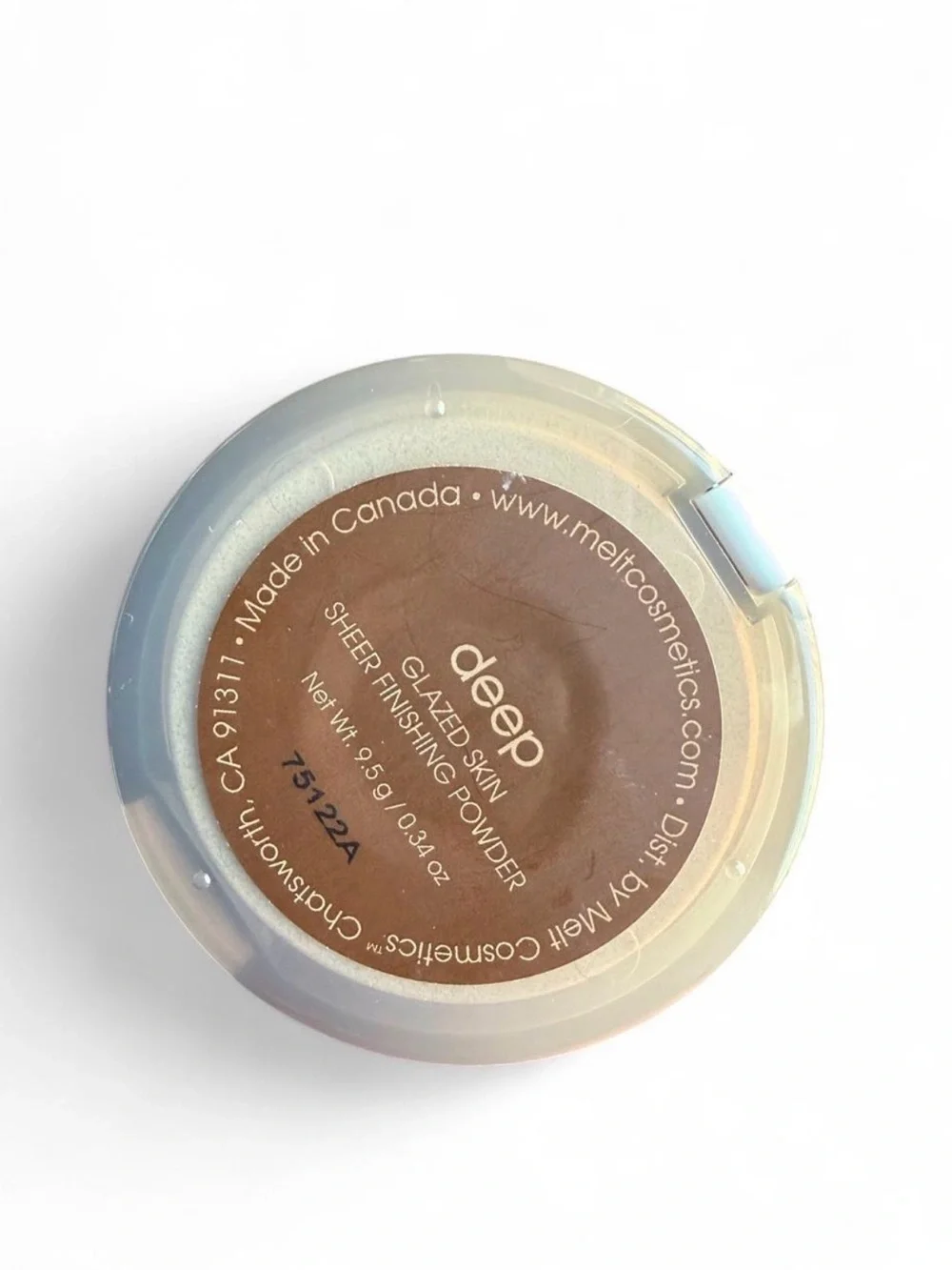 Melt Cosmetics Glazed Skin Sheer Finishing Powder - Shade Deep